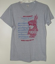 Rod Stewart Concert Tour T Shirt Vintage 1983 Tonight&#39;s The Night Screen... - $199.99