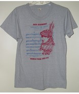 Rod Stewart Concert Tour T Shirt Vintage 1983 Tonight&#39;s The Night Screen... - $3,801.18 MXN