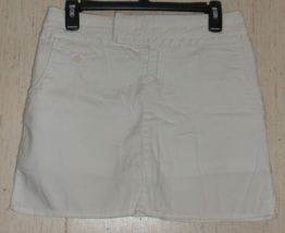 Excellent Womens Bamboo Traders White Skort W/ Pockets Size 6P - £18.37 GBP