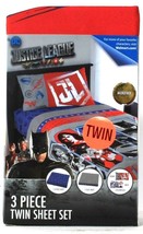 1 Franco Manufacturing Co DC Justice League Microfiber 3 Piece Twin Shee... - $31.99