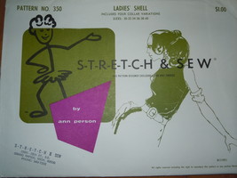 Vintage Stretch &amp; Sew Ladies Size 30-40 Shell  #350 Uncut - $6.99