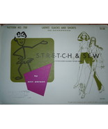 Vintage Stretch &amp; Sew Ladies Slacks and Shorts Pattern #700 - $9.59 CAD