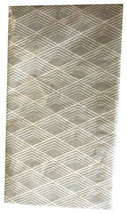 Art Deco Look Silver Geometric Paper Napkins Guest Towels 20 CT Buffet 2 Pks - £17.09 GBP