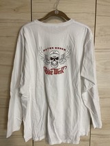 T Shirt Mens 2XL White Outer Banks OBX Bike Week Long Sleeve 2012 #m44 - $14.96