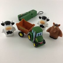 John Deere Johnny Tractor Farm Barnyard Playset Ertl Tomy Multitool Animals Toy - £23.32 GBP