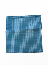 Armani Collezioni Mens Pocket Square Pochette Teal Blue Size 13&quot; X 13&quot; 350064 - £21.73 GBP