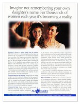 Alzheimer&#39;s Association Thousands of Women Vintage 1998 Print Magazine Ad - £7.75 GBP
