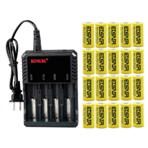 CR123A 16340 Batteries 2800Mah Rechargeable 3.7V &amp; Charger Pack for Arlo... - £8.92 GBP+