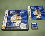 Brain Age 2 Nintendo DS Complete in Box - $5.49