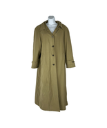 Bill Blass Women&#39;s Tan Trench Coat with Wool Lining Size XL - £133.08 GBP