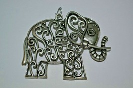 Vintage Big Elephant Pendant . - £13.37 GBP