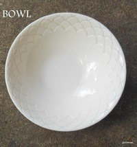 Arcopal Set of 2 Soup Bowls Romane White 6 14&quot; - £14.22 GBP