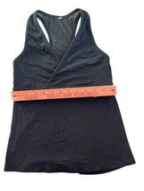 Lululemon Black Tank Top Bra Yoga Running Workout Extra-Small Shirt - £19.42 GBP