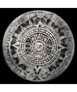 Ancient Aztec Inca Maya Calendar Sculpture plaque replica reproduction - $39.39 CAD