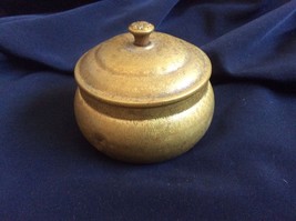 Antique VTG  Pozzoni&#39;s Complexion Powder Brass Tin Box trinket 1895-1912 - $38.61