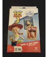 Disney Toy Story 3 War &amp; Go Fish Card Games - £10.56 GBP