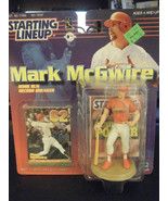 Hasbro Starting Lineup Mark McGwire 1999 Action Figure &amp; Card - New in P... - £14.09 GBP