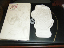 Longaberger Pottery 1994 Hope Angel Series Cookie Mold w/Box - $16.65