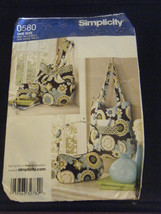 Simplicity 0580 Variety of Quilted Handbags or Purses Pattern - $9.45