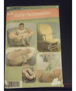 Simplicity 4636 Baby Accessories Basket Insert, Umbrella Stroller Cover ... - £6.11 GBP