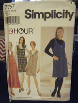 Simplicity 7757 Misses Jumper Pattern - Size 6/8/10 - £6.50 GBP