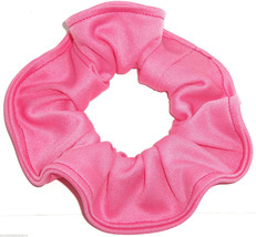 Morning Glory Pink Lightweight Knit Fabric Hair Scrunchie Scrunchies by ... - £5.47 GBP
