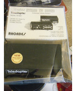 Vintage Rhoades Teledapter TE-200 for Stereo TV Sound - £18.85 GBP