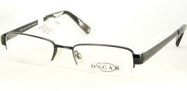 Neu W / Tag Oscar de la Renta OSM802 001 Glänzend Black Brille Metall 50 18 - £43.26 GBP