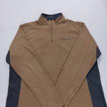 Columbia XM6279 Men's Brown/Black Pine Ridge Fleece 1/4 Zip Sweatshirt Size M image 15
