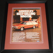 1980 Ford Fairmont Wagon Framed 11x14 ORIGINAL Vintage Advertisement - $34.64