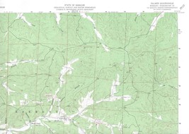 Palmer Quadrangle Missouri 1958 USGS Topo Map 7.5 Minute Topographic - £18.81 GBP