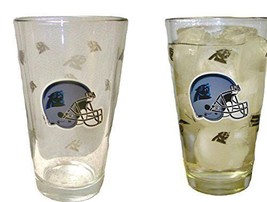 NFL Carolina Panthers Cold Reactive Pint, 16 oz., Clear - £17.80 GBP