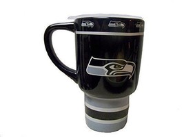 NFL Seattle Seahawks 16-Ounce Sculpted Travel Mug - £17.90 GBP