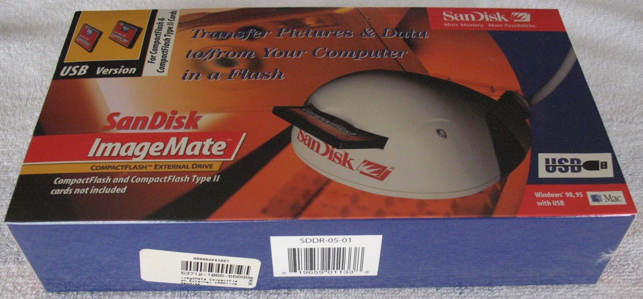 SanDisk ImageMate CompactFlash & CompactFlash II Reader - $10.00