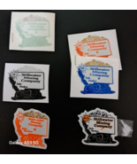 6 Stillwater Mining Safety Sticker Memorabilia Nye Montana Platinum Mine... - €8,38 EUR