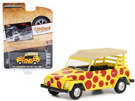 1974 Volkswagen Thing Type 181 Yellow with Red Polka Dots &quot;Volkswagen Present... - £12.59 GBP