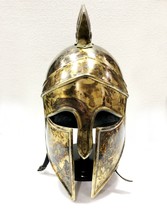 Antique Queen Medieval Armour King Leonidas Greek Spartan 300 Roman Helmet - £82.33 GBP