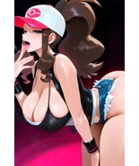 Lewd Anime Girl Trainer - Hilda #2 - 4 x 6 Inches Art Print Photograph - $6.99