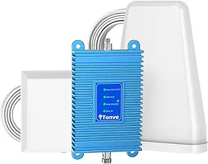Cell Phone Signal Booster For Home And Office, Up To 5,000 Sq Ft, Works ... - $479.99