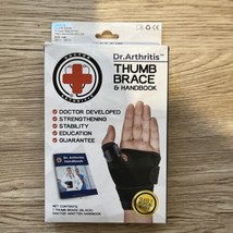 Dr. Arthritis Unisex One Thumb Splint Stabilizer Adjustable Left or Righ... - £16.09 GBP