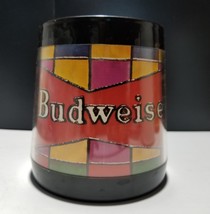 Budweiser Thermo Serv Mug Stained Glass Design - £9.58 GBP