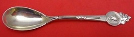 Medallion By Gorham Sterling Silver Egg Spoon w/ Light Goldwash 4 3/4&quot; - $127.71