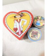 Mary Englebreit trinket box set Valentine Have a Heart Have your Cake Pa... - €34,28 EUR