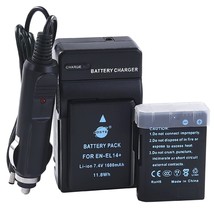 Dste Replacement For 2X En-El14 Enel14 Battery + Dc111 And Car Charger - £32.04 GBP
