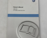2015 Volkswagen Jetta GLI Owners Manual Handbook OEM M04B20022 - $31.49