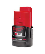 Genuine OEM Milwaukee 48-11-2420 Red Lithium CP 2.0 M12 Battery 12 Volt  - €40,08 EUR