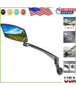 Adjustable 360° Rotatable Bike Mirror - HD Scratch Resistant Rearview Sa... - $627.56 MXN