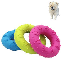 GRRRELLI TOUGH DURABLE GREEN RUBBER TYRE DOG PUPPY TOUGH CHEW TOYS - $11.99