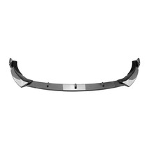 Carbon Style Front Spoiler Splitter Lip fits Mercedes Benz C Class W205 2019-202 - £108.12 GBP