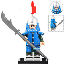 Ancient Warrior Ming Dynasty Soldier Minifigure Compatible Lego Building Blocks - £2.35 GBP